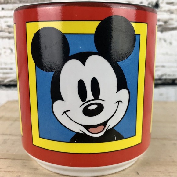 Disney Faces of Mickey‎ Mouse 14 Ounce Coffee Tea Mug Collectible - Picture 3 of 8